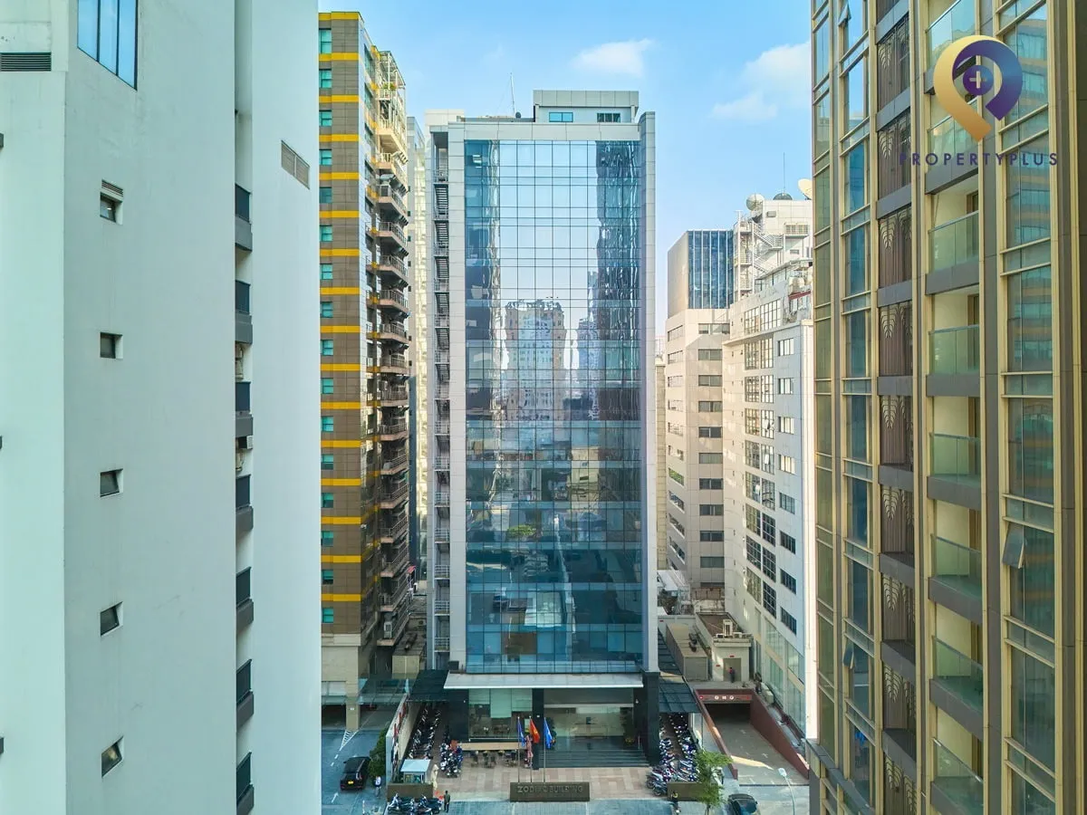 Toàn cảnh tòa nhà Zodiac Building nhìn từ trên cao